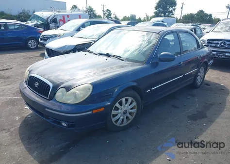 2004 Hyundai Sonata Gls/Lx from USA, damaged, VIN KMHWF35H34A955105